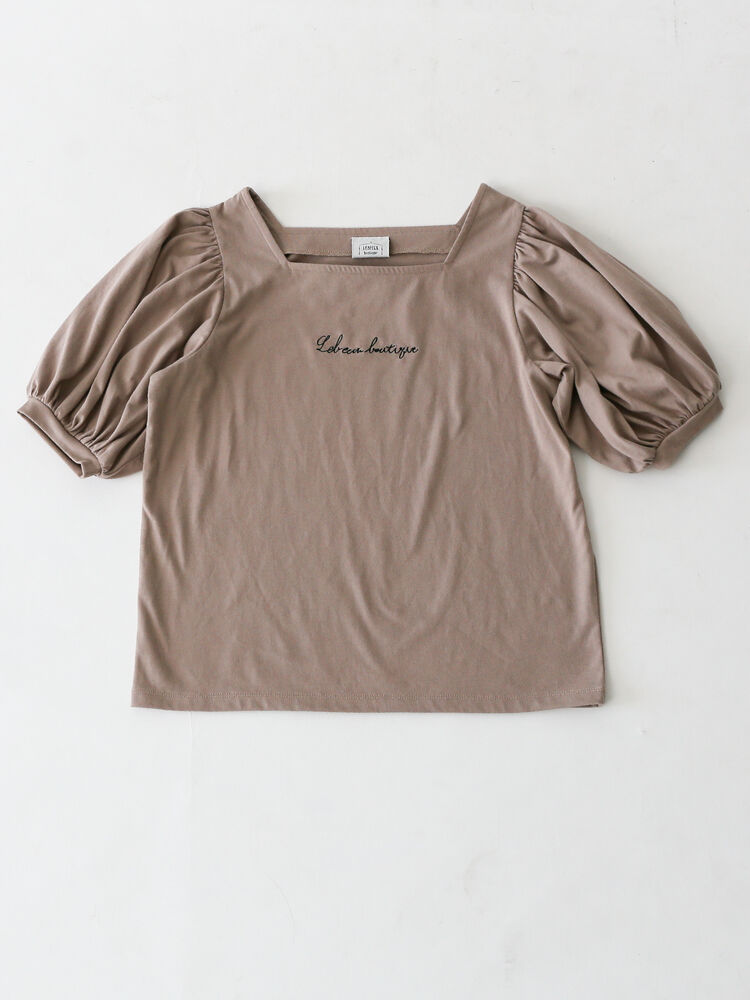 ロマンティックに生きるtシャツ Lebecca Boutique レベッカブティック のカットソー Lebecca Boutique レベッカ ブティック