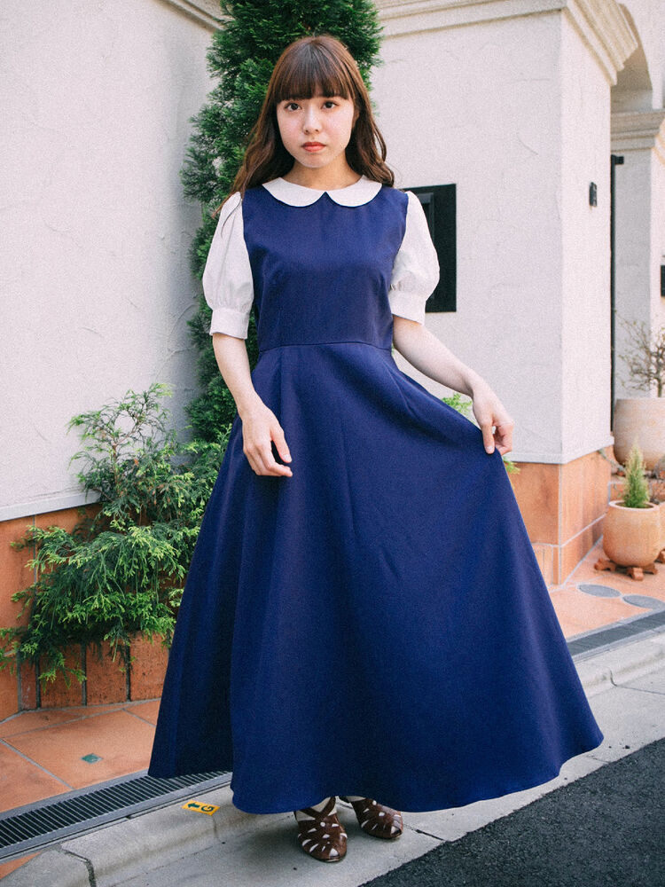 助けてくれるワンピース ロング丈 Lebecca Boutique レベッカブティック のワンピース Lebecca Boutique レベッカ ブティック