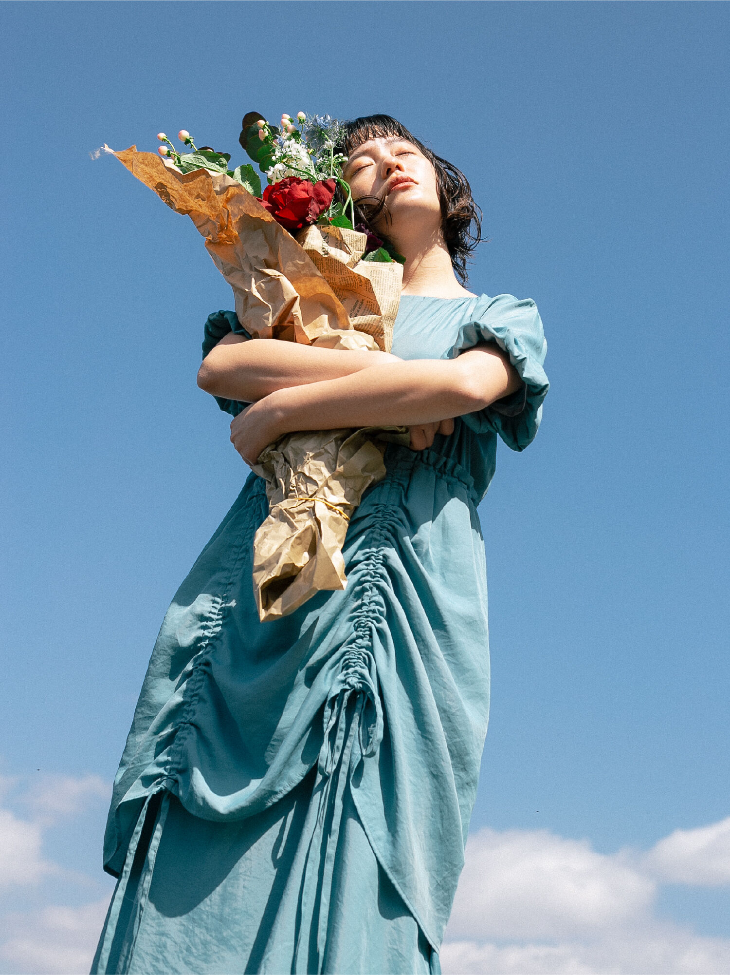 大人と少女の解放ワンピース Lebecca Boutique レベッカブティック のワンピース Lebecca Boutique レベッカ ブティック